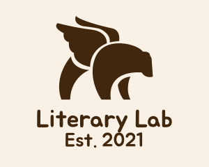 Winged Grizzly Bear logo