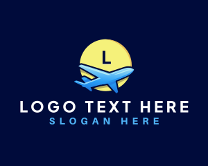 Airplane Tour Flight Logo