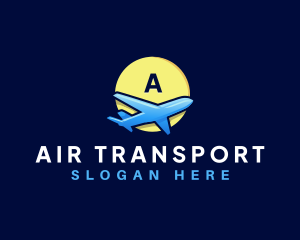 Airplane Tour Flight logo design