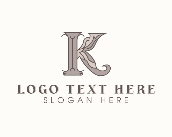 Wood Carving logo example 1