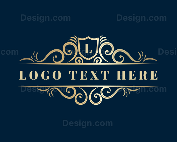 Luxe Decorative Premium Shield Logo