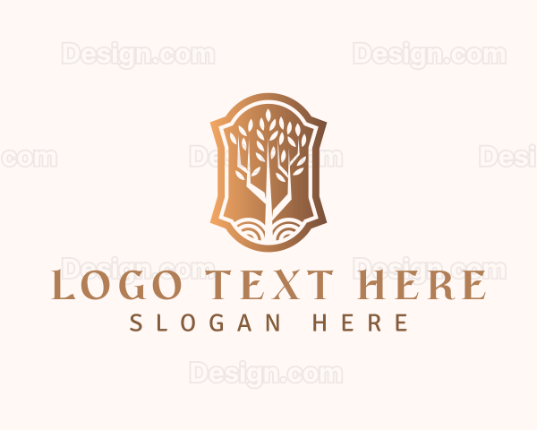 Elegant Tree Landscaping Logo