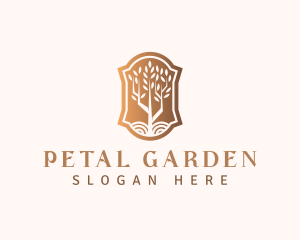 Elegant Tree Landscaping logo design