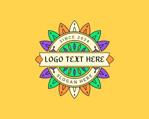 Filipino Floral Ornament logo