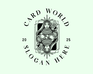 Playing Card Queen logo
