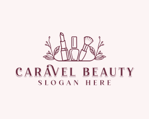 Lipstick Beauty Salon logo design