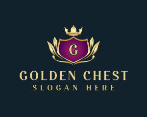 Elegant Ornamental Crest logo design