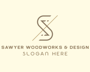 Wood Worker Craftsman logo design