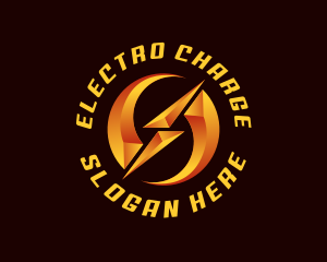 Lightning Electric Power logo design