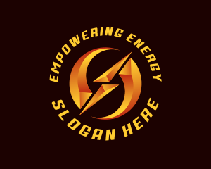 Lightning Electric Power logo design