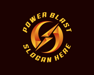 Lightning Electric Power logo design