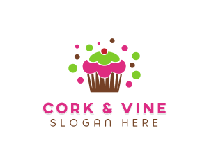 Cupcake Bakery Pastry  logo design