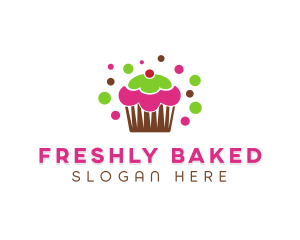 Cupcake Bakery Pastry  logo design