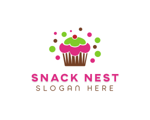 Cupcake Bakery Pastry  logo design