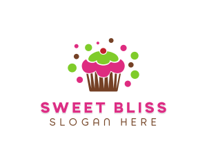 Cupcake Bakery Pastry  logo design