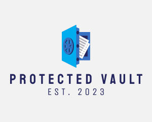 Secured Document Vault  logo design