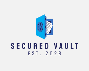 Secured Document Vault  logo design