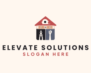 Handyman Renovation Tools logo design