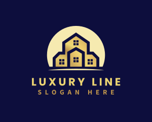 Luxury Real Estate House logo design