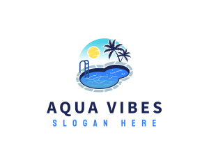 Swimming Pool Resort logo