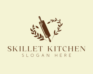 Baking Rolling Pin  logo design