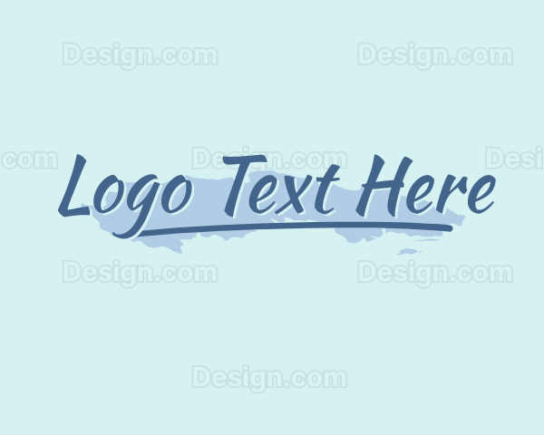 Blue Generic Business Logo