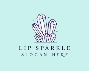 Sparkle Gemstone Crystals logo design