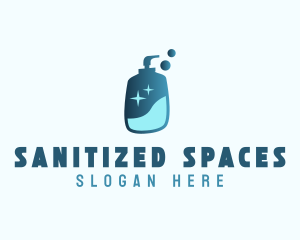 Cleaning Sanitation Bottle logo