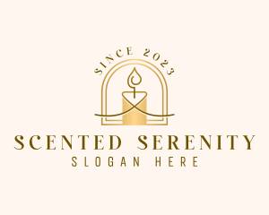 Scented Candle Light logo design