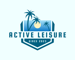 Tropical Summer Resort logo design