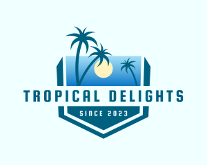 Tropical Summer Resort logo design