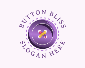 Handmade Sewing Button logo design