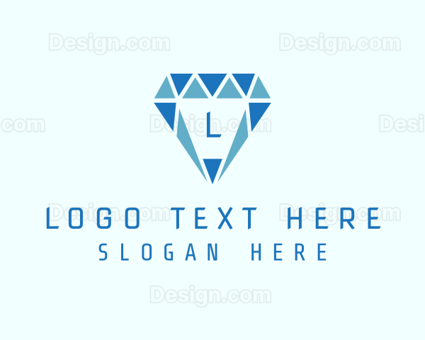 Blue Diamond Jewel Logo