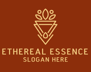 Gold Natural Oil  logo design