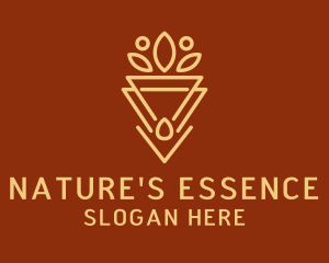 Gold Natural Oil  logo design