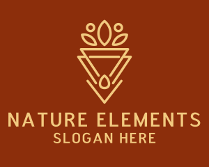 Gold Natural Oil  logo design