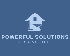 Home Builder Construction Tools logo design