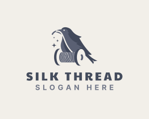 Bird Thread Sewing logo design