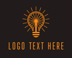 Electrical Light Bulb logo