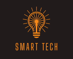 Electrical Light Bulb logo design
