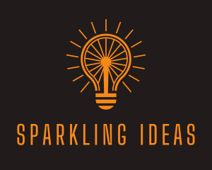 Electrical Light Bulb logo