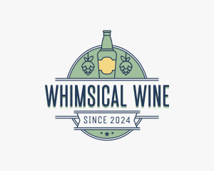 Beer Bottle Bar logo design