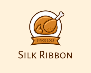 Rotisserie Roast Chicken BBQ logo design