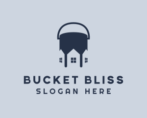 Paint Bucket Homes logo design