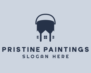 Paint Bucket Homes logo design