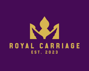 Royal Crown Wings logo design