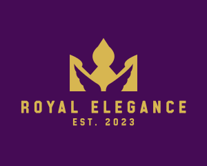 Royal Crown Wings logo design