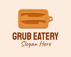 Carved Chopping Board logo design