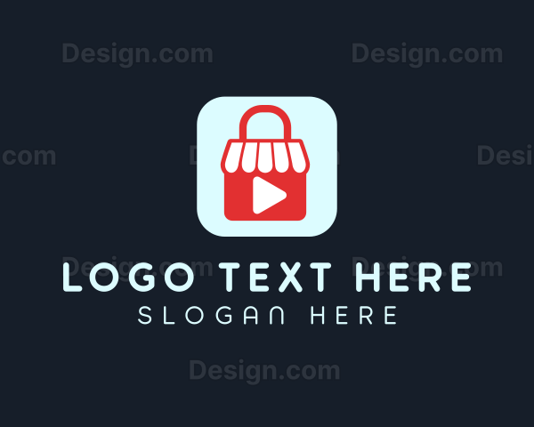 Online Shop Video Logo