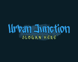 Urban Mural Paint logo design